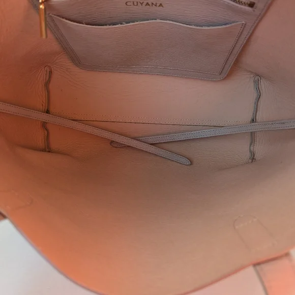 Cuyana Cream Tote Bag